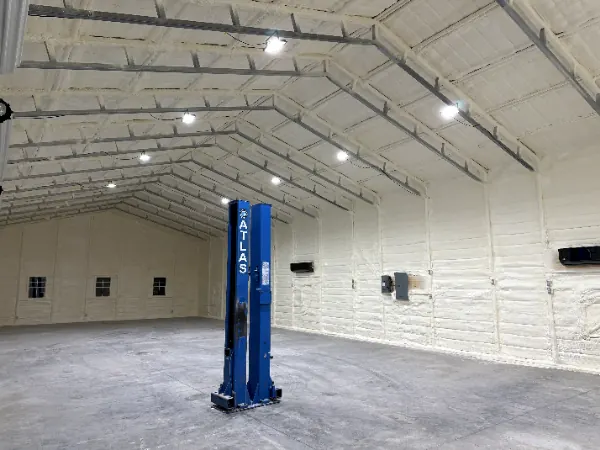 Spray foam insulation installed by A4 Global across Florida and South Georgia